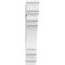Ekena Millwork Standard Olympic Architectural Grade PVC Bracket with Traditional Ends, 5"W x 30"D x 30"H BKTP05X30X30OLY01 - alternate 2